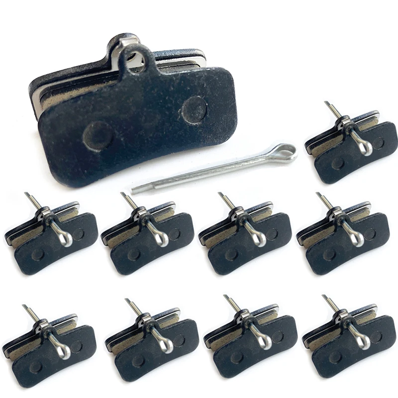 10 paia discoteca freno bici pastiglie freno per Shimano santo BR-M810 M820 Zee M640 XTR-M9120 Deore XT BR-M8020 M8120 BR-MT420 HD M745