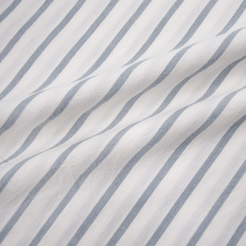 Waschen Reiner Baumwolle 100% Stoff für Bettwäsche Decke Abgedeckt Kleidung Shirt Netz gestreift Plaid Tuch Brokat NäHenne Diy 50x250cm