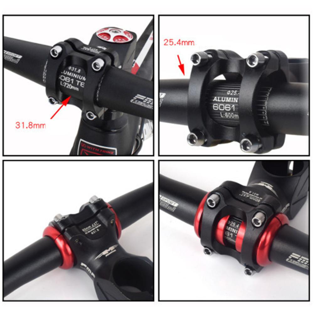 Fahrrad Lenker Gabel Vorbau Steigleitung erheben hoch Verlängerung Reduktion hülse Durchmesser 25,4 bis 31,8mm Lenker Adapter Radfahren Teil