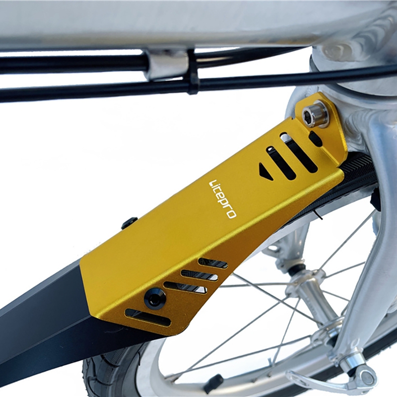 Litepro 16/20Inch Bike Mudguard Fender Front Rear Bike Mud Guard Folding Bicycle Wings For 412 Dahon V Brake Disc Brake