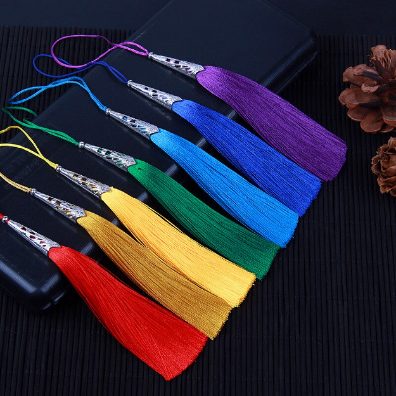 Tee itse 2 kpl sileä pystysuora pitkä tupsu riipus korvakorut korut tarvikkeet 13cm askartelu