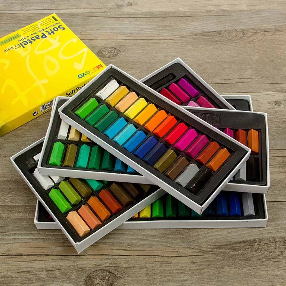 Mungyo Mini Soft Pastel 24 32 48 64 Colors Crayon Chalks for Artist Student Graffiti Painting Pen School Stationery Art Supplies