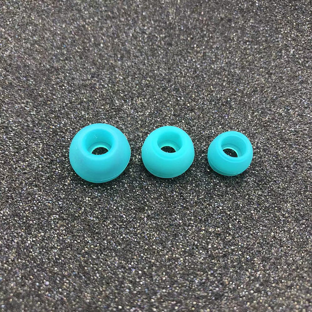 Silikon-In-Ear-Kopfhörer-Abdeckungen für Kopfhörer, Gummikappen, Ohrpolster, Kissen, Ohrhörer-Spitzen, Ohrhörer, Ohrstöpsel, Ohrkappen, 30 Stück/15 Paar: S / Mint Farbe