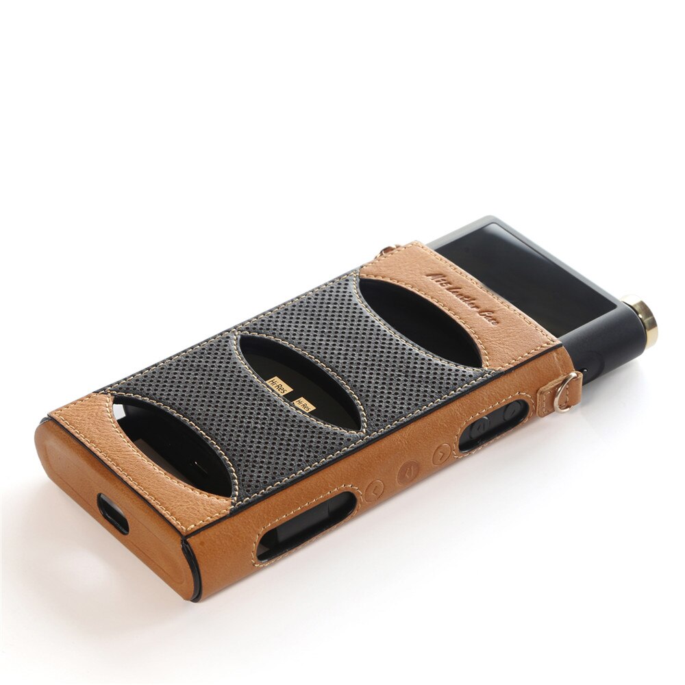 Leather Double-color Protective Case for FiiO M15  – Grandado
