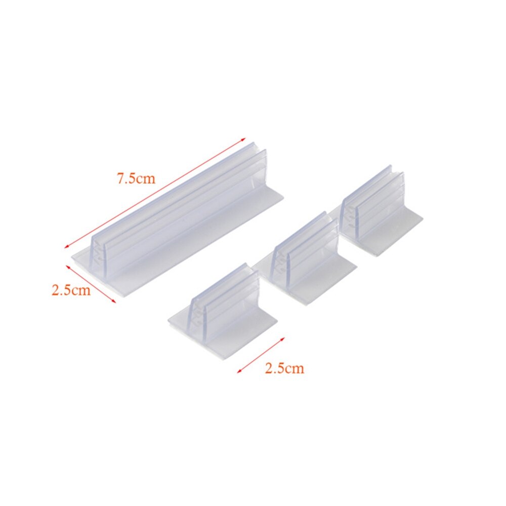 Acrylic Sheets And Panels Acrylic Sign Holder Gripper Clip Self Adhesive