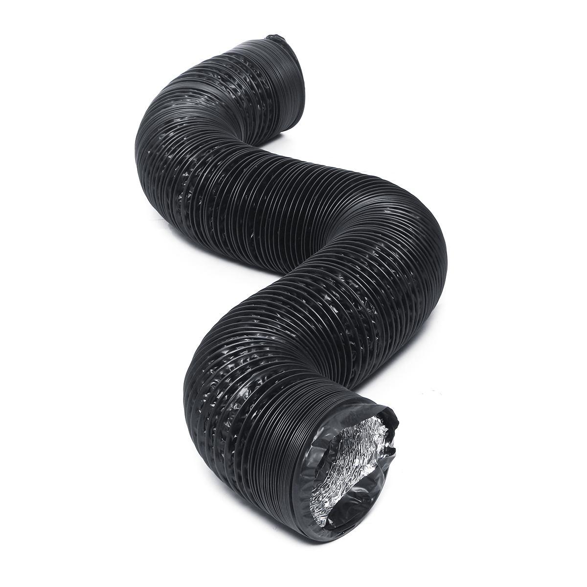 150mm 1.5/3/6m Flexible double Aluminium Foil Ducting Hose for Inline Duct Fan Ventilator Ventilation Tube Air Exhaust Extractor