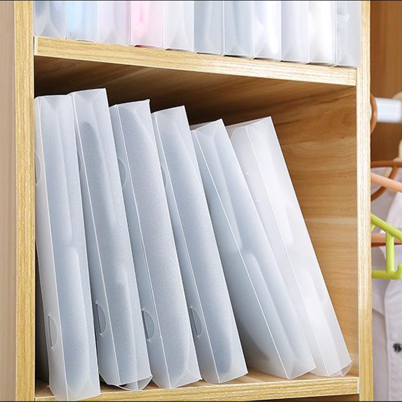 5/10ps Magic Clothing Folder Shirt Pants Organizer Easy Folding Board Wardrobe Finishing Rack Clothes Pegs Closet Storage Holder