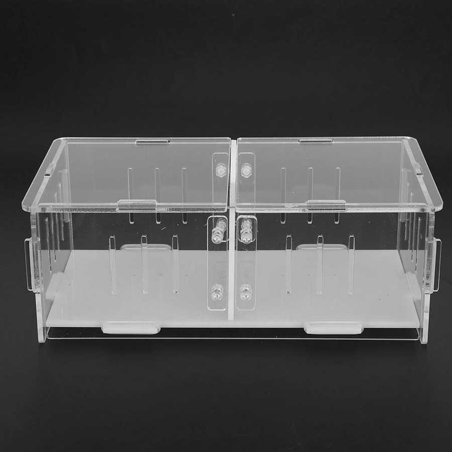 Acrylic Insects Box Reptile Box Reptile Breeding Box Insect Landscaping Feeding Box for Fighting Crickets Insects Box