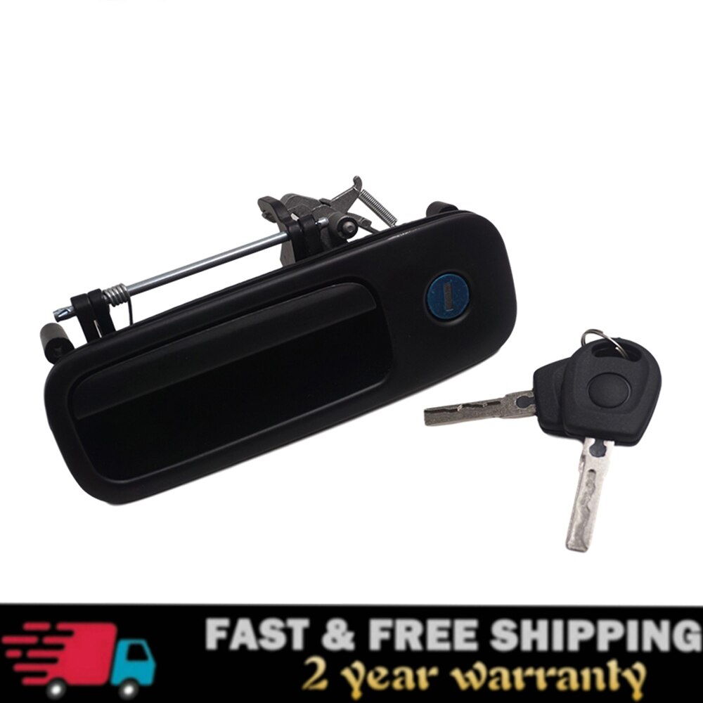 1J6827565B Tailgate Rear Outer Door Handle With Lock 2 Keys For GOLF 4 IV Lupo Seat Arosa 1997-2006