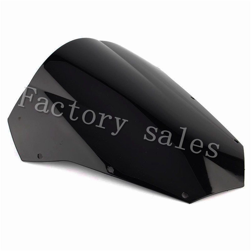HotSale dla Yamaha FAZER FZ6 Fazer S2 FZ6 2003 2004 2005 2006 2007 2008 motocykl ekran szyby przedniej FZ 6 S 6 S: czarny
