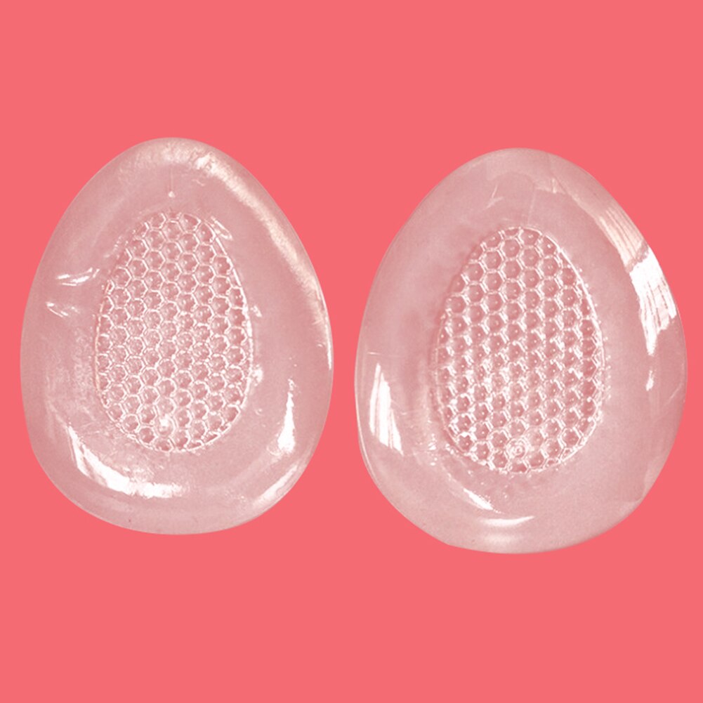 Transparante Siliconen Gel Hiel Kussen Protector Inlegzolen Voor Hoge Hakken Vrouwen Clear Anti-Slip Voet Voeten Zorg voegt Pad