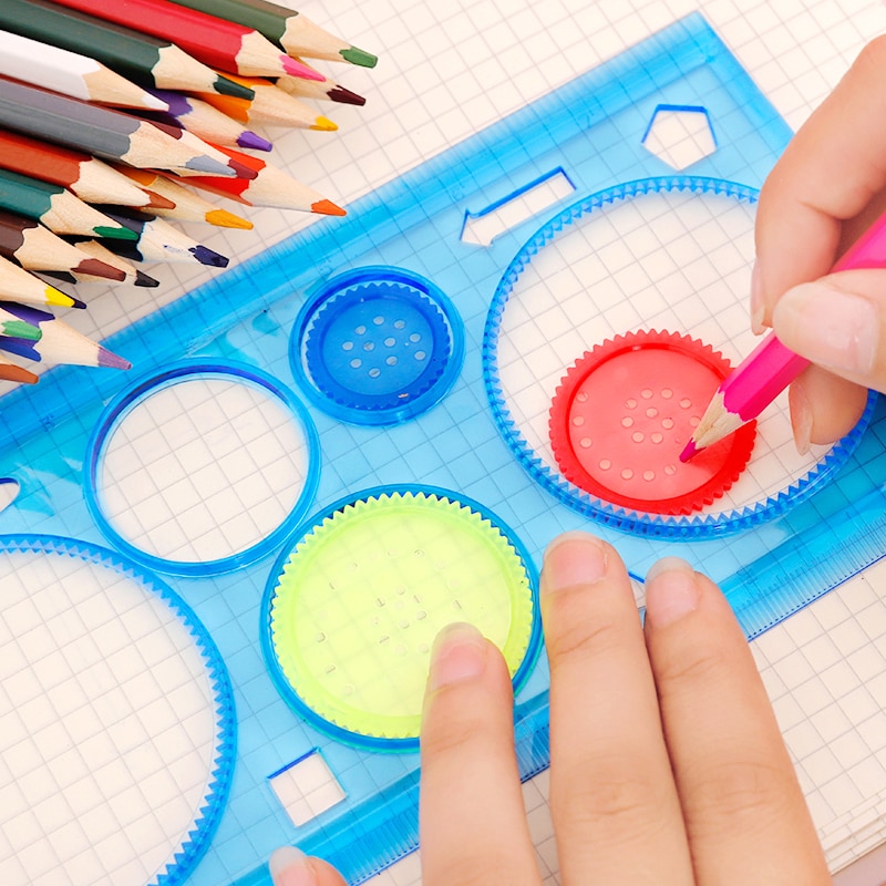 Magical Geometric Graphics Spirograph Ruler Variet... – Grandado