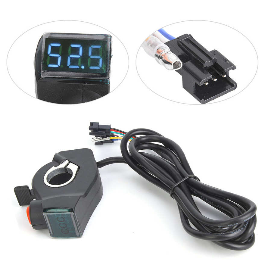 E-Bike Thumb Throttle E-Bike Thumb Throttle LCD Di... – Grandado