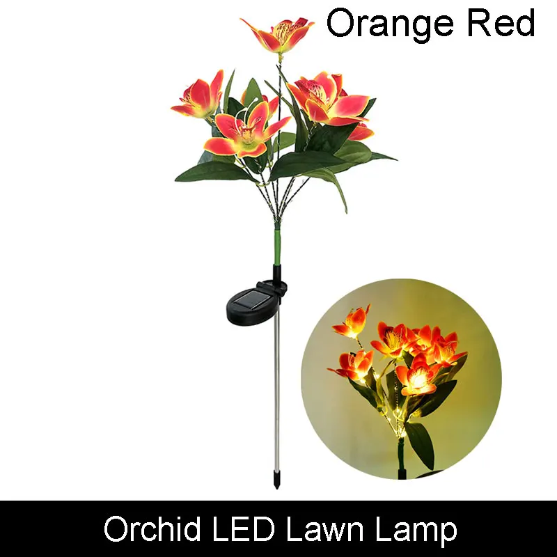 Lámpara LED Solar para césped para exteriores, luces artificiales de mariposa y girasol para jardín, decoración de ambiente para de boda y acampada: Amarillo dorado