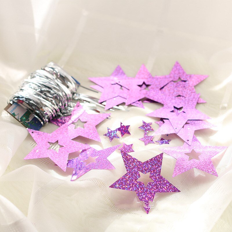 Sweet Five-pointed Star Heart Shaped Rain Balloon Pendant Accessories Romantic Wedding Birthday Party Decoration Supplies: 13