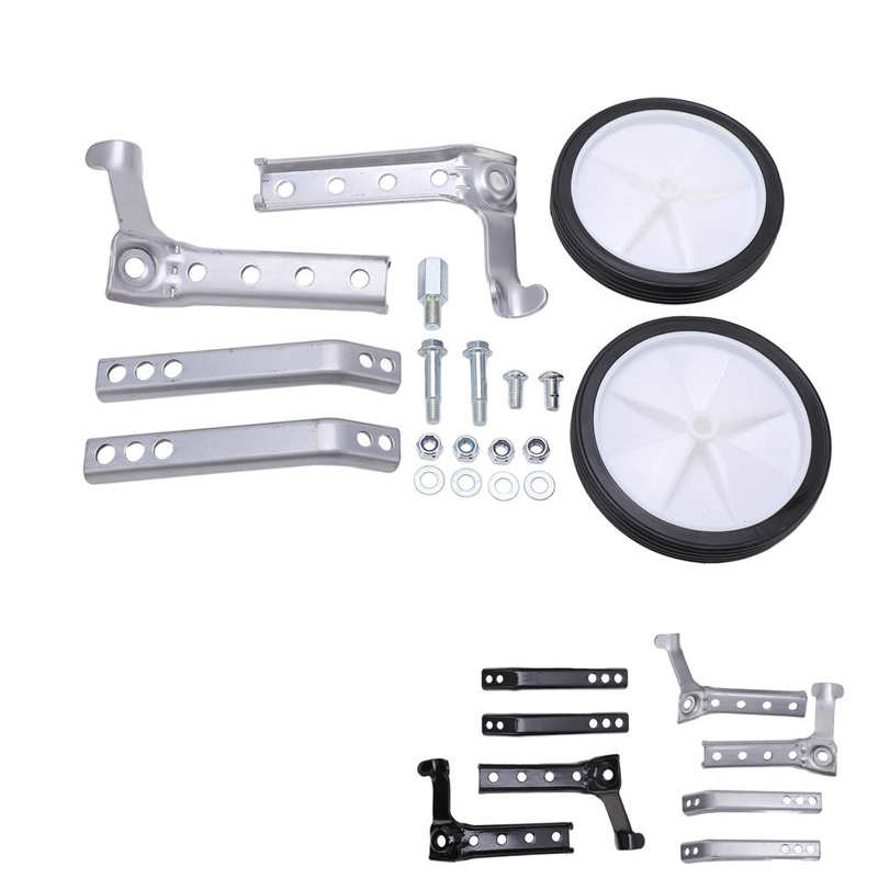 Cycling Training Wheels Stable Compact Structure Steel Frame Heavy Duty Training Wheels 100kg Load Bearing for 18 To 24in