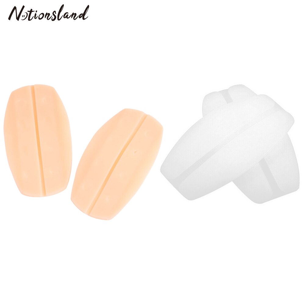 1Pairs Silicone Bra Strap Kussens Holder Antislip Comfort Schoudervullingen Beha Kussens Pads Naaien Accessoires