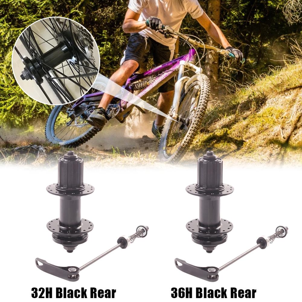 Fiets Hubs Sealed Bearing Mtb Mountainbike Hub Quick Release Set Fiets Hub 32 36 Gaten Schijfrem 6/8/9/10/11 Snelheid