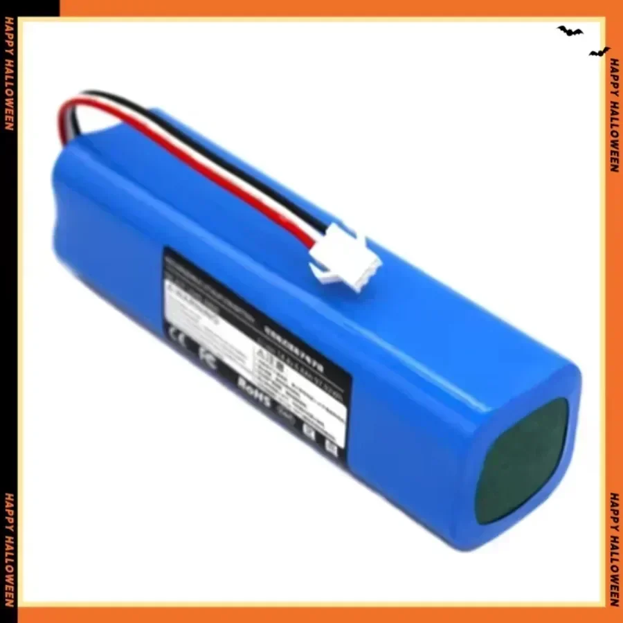 Lithium-Akku 12800 mAh wiederaufladbar für XiaoMi Lydsto R1 Viomi S9 Roidmi Eve Plus Roboter-Staubsauger Akku Pack18650