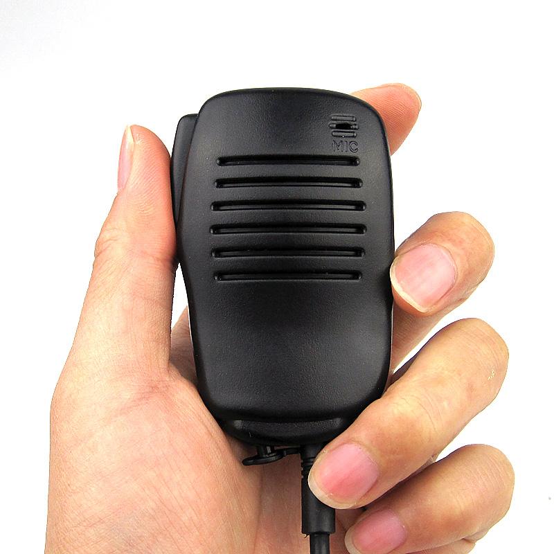 XQF Handheld Speaker Mic Microphone PTT for ICOM Two Way Radio Walkie Talkie IC-A2 IC-V80 IC-V85 IC-F3S IC-V82 for Vertex VX-200