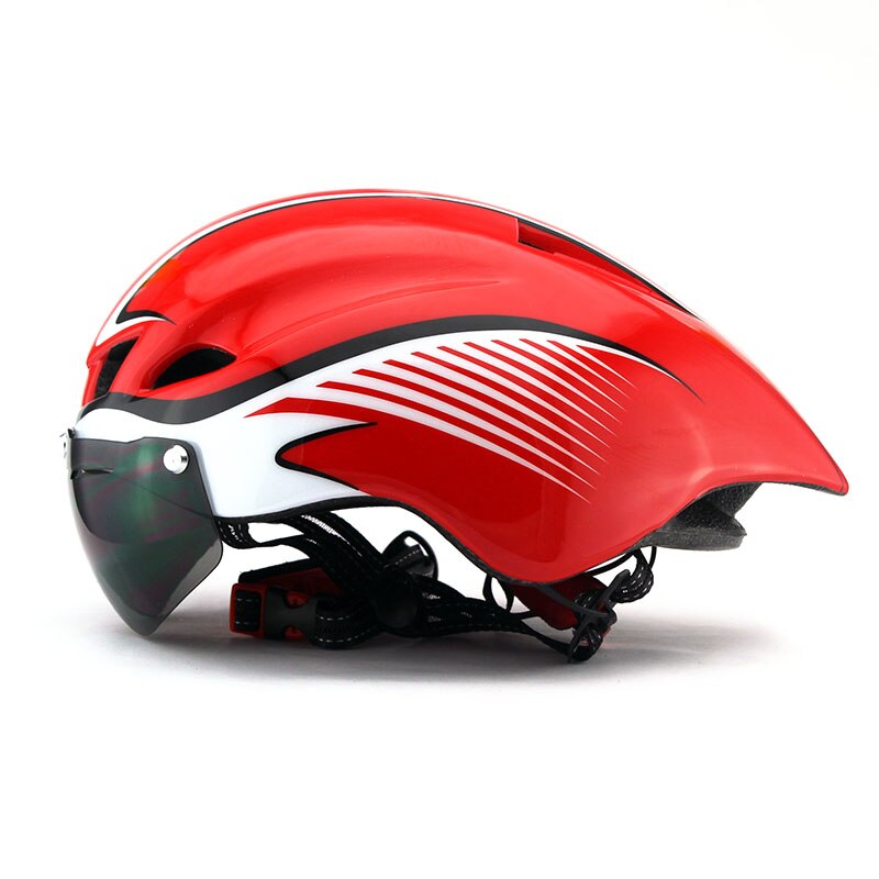 290g aero tt cykelhjelm beskyttelsesbriller cykling racercykel sportssikkerhed tt hjelm i skimmel cykel beskyttelseshjelm