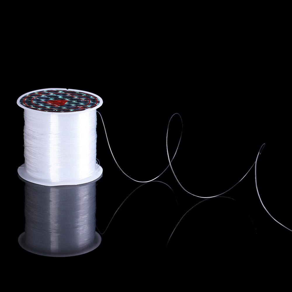 1Pcs Crystal Nylon Braided Fishing Line Strong Multifilament Thread Super Power Fish Line Wire PE Nylon Line Fishing Accessories