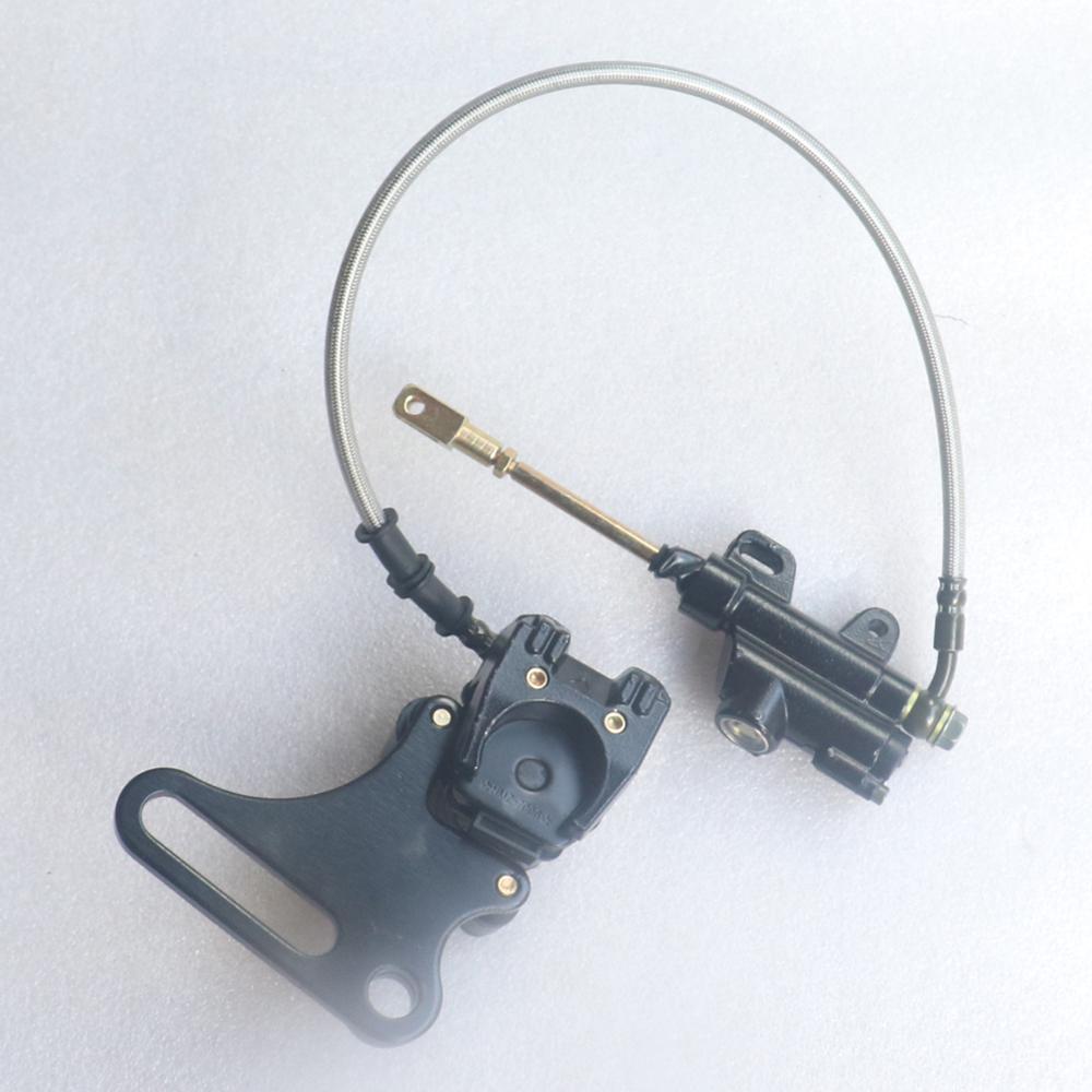 Motorcycle parts Rear Disc Brake System Caliper Pad For 125cc 140cc Pit Dirt Bike ATV Hydraulic Rear Brake Caliper