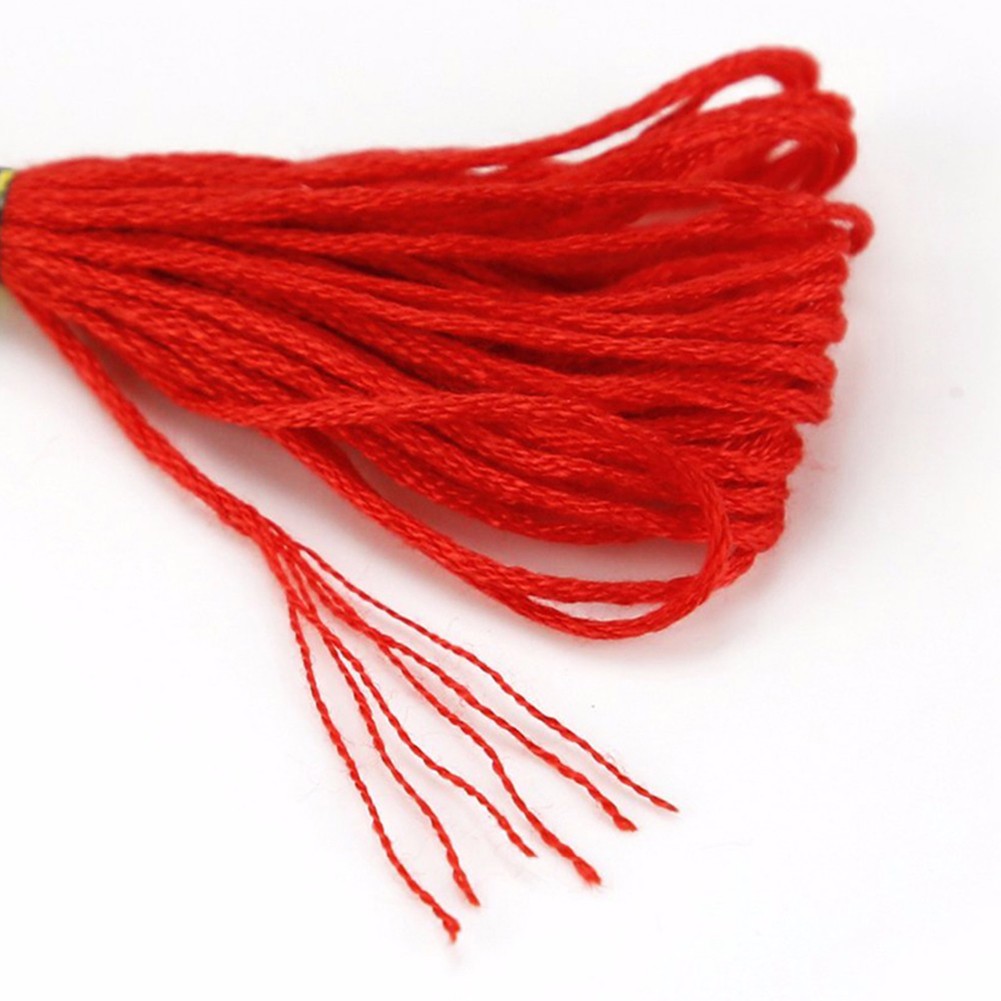 50 Colors Embroidery Thread Cotton Cross Stitch Floss Braiding Skeins Craft Sewing Thread DIY Sewing Tool