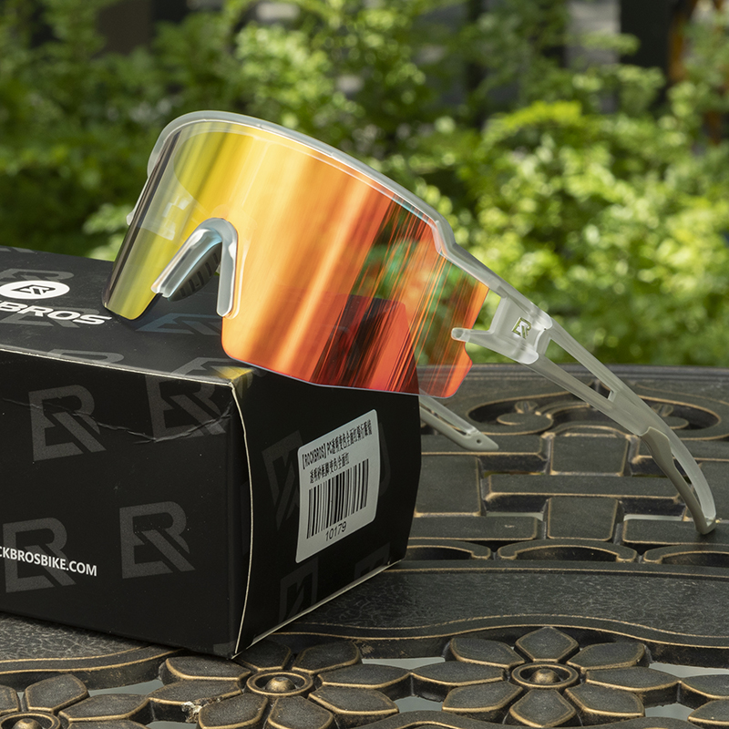 ppeeqq Model-II P R O Photochromic Fietsbril Mat Fluor Oranje met Oranje Lens