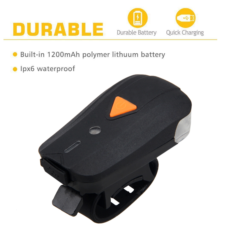 Mtb Fiets Licht Voor Stuur Fiets Light Usb Oplaadbare Led Batterij Zaklamp Zaklamp Koplamp Lamp