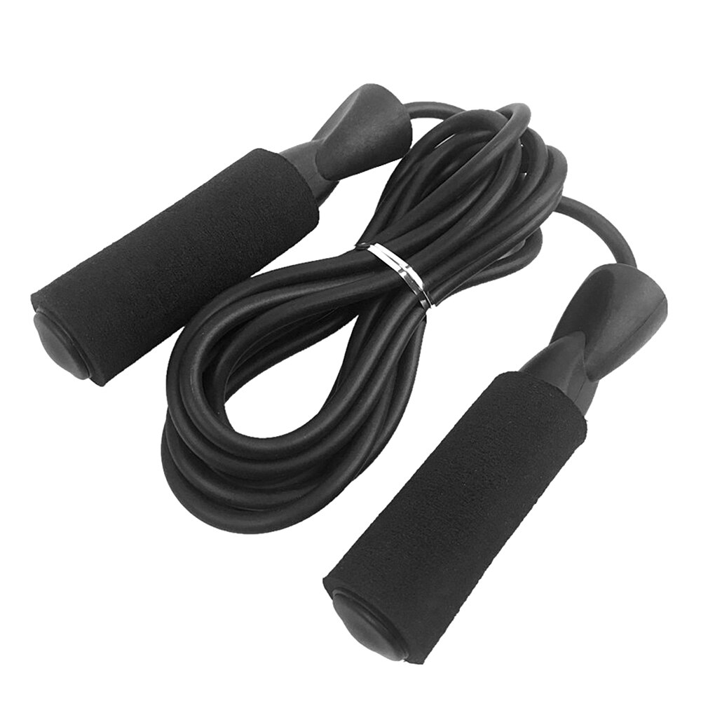 Adjustable Jump Rope Fitness Jumping Skipping Rope Crossfit Corde A Sauter Comba Soft Handles Exercise Workouts