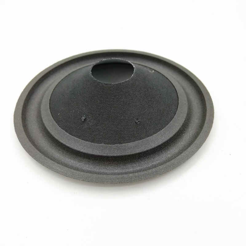 2pcs 4 Inch Coaxial Speaker Silver Coating Paper Injection Cone 20mm Core Foam Side Woofer Paper Cones DIY Repair Accessories