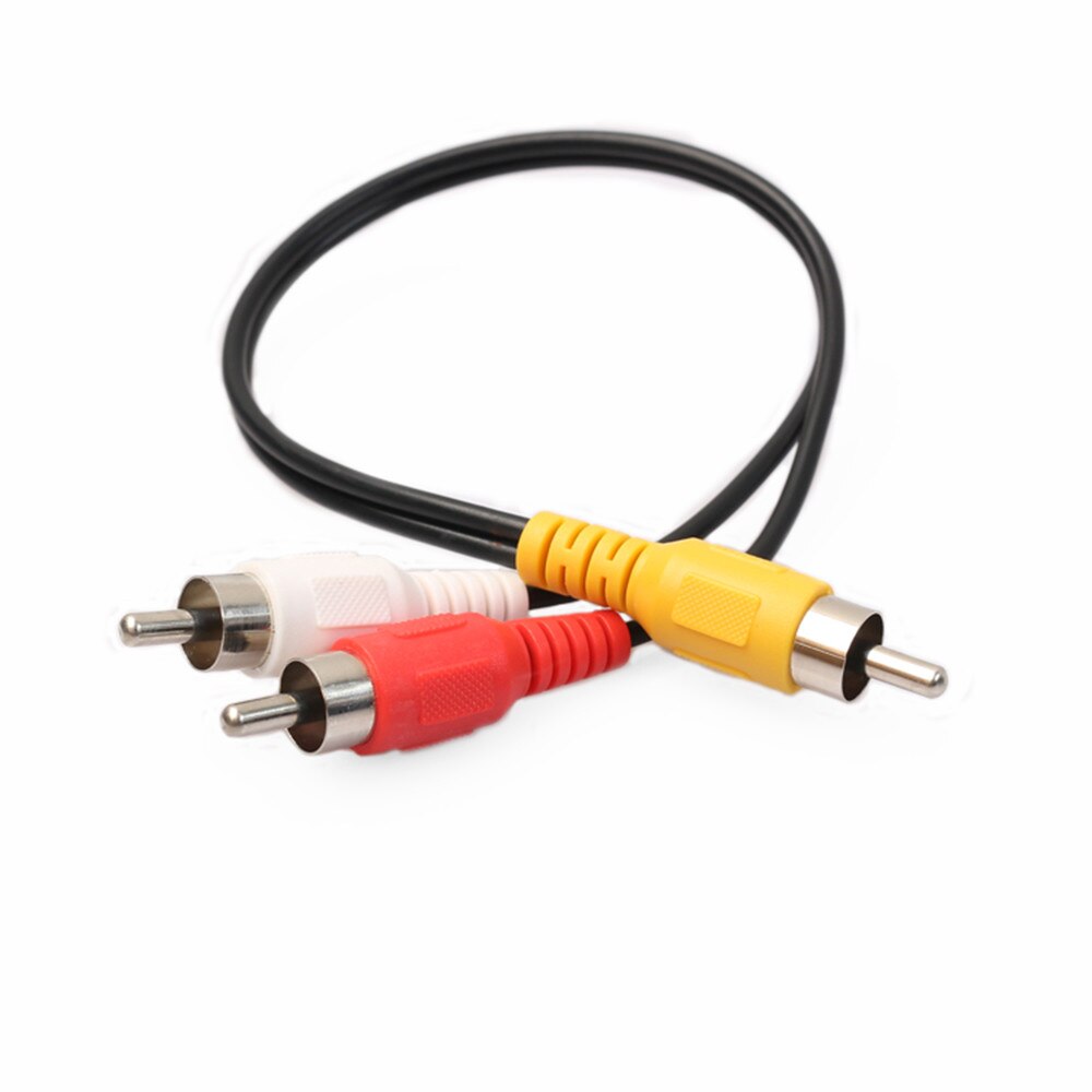 Video Adapter Kabel Rca Phono Y Splitter Kabel 2 Male Naar Male Audio Lead Adapter Connector