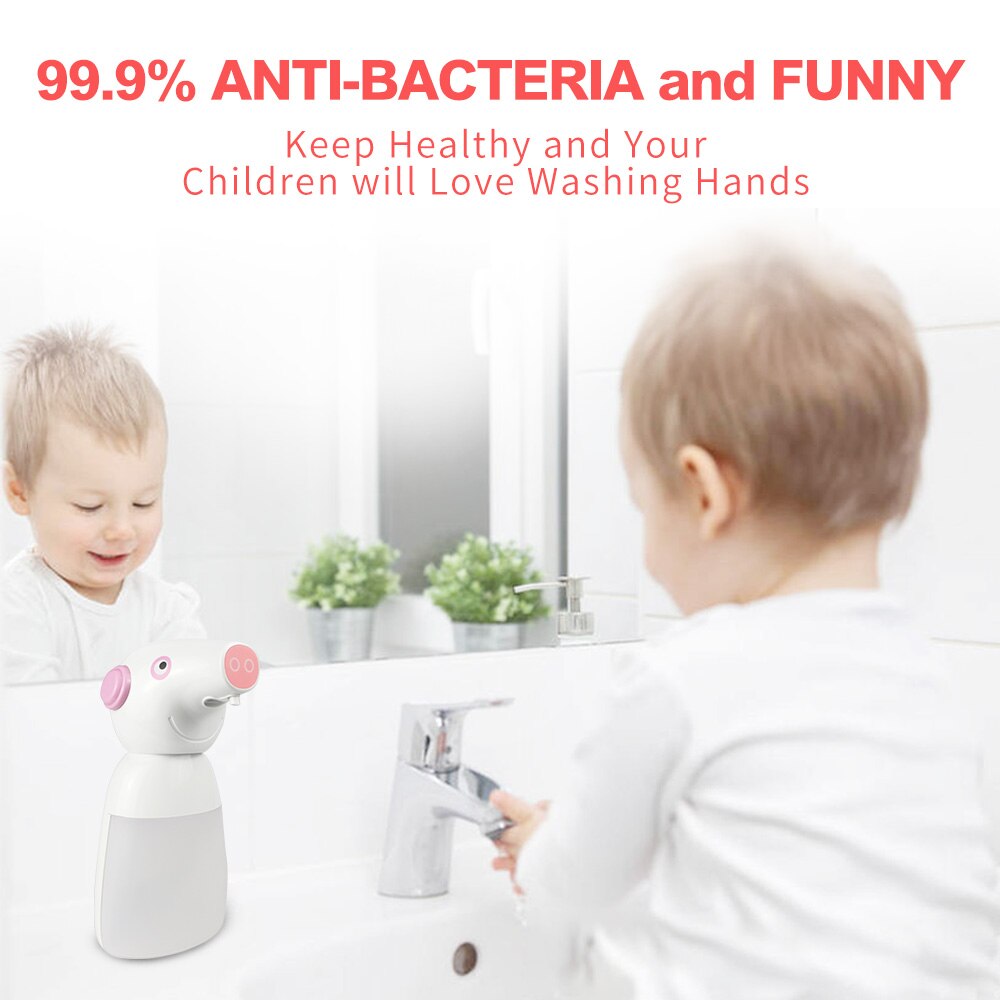 YCOO automatyczny dozownik robić mydła piankowego 330ml akumulator elektryczny czujnik podczerwieni dozownik robić mycia rąk dla sprytny Dom gabinet Dzieci
