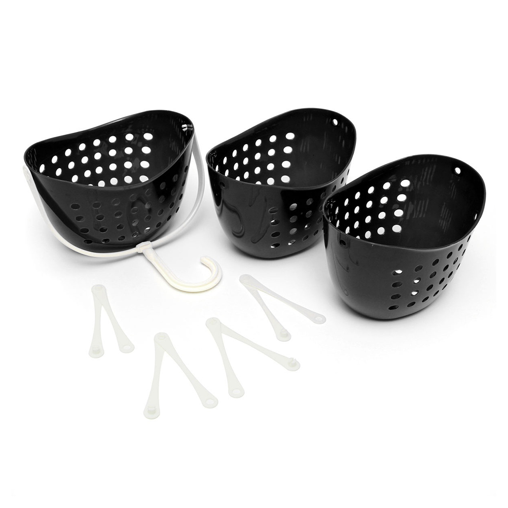 Cesta colgante de ducha de 3 niveles para el baño de caddie