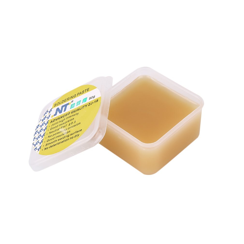 Colofonia de 50g para soldar pasta decapante para soldar soldadura crema de grasa para teléfono PCB, materiales didácticos