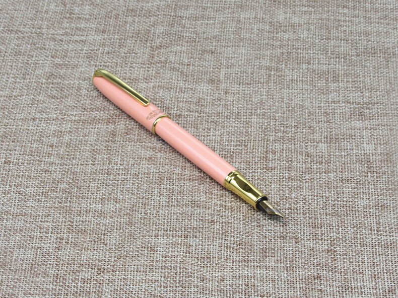 Lyx diamant hatt färg skolan student kontor 0.38mm nib fontäner: Pulver