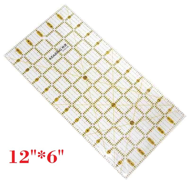 12" Wood Ruler Station Wooden Rulers Rack Holder or 12 Inch Ruler or 30cm Patchwork Ruler: Only 12 Inch Ruler