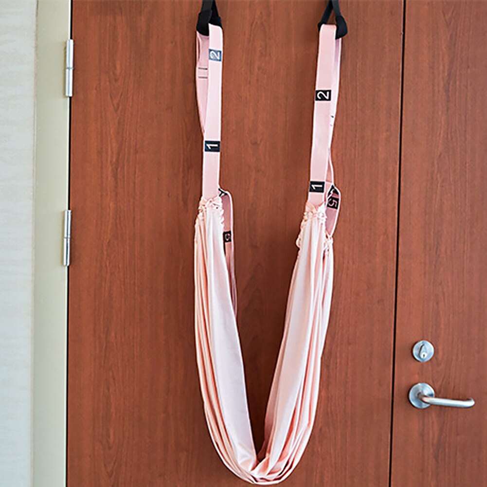 Flexible Gym Hanging Inversion Swing Aerial Yoga Hammock Stretcher Band Belt