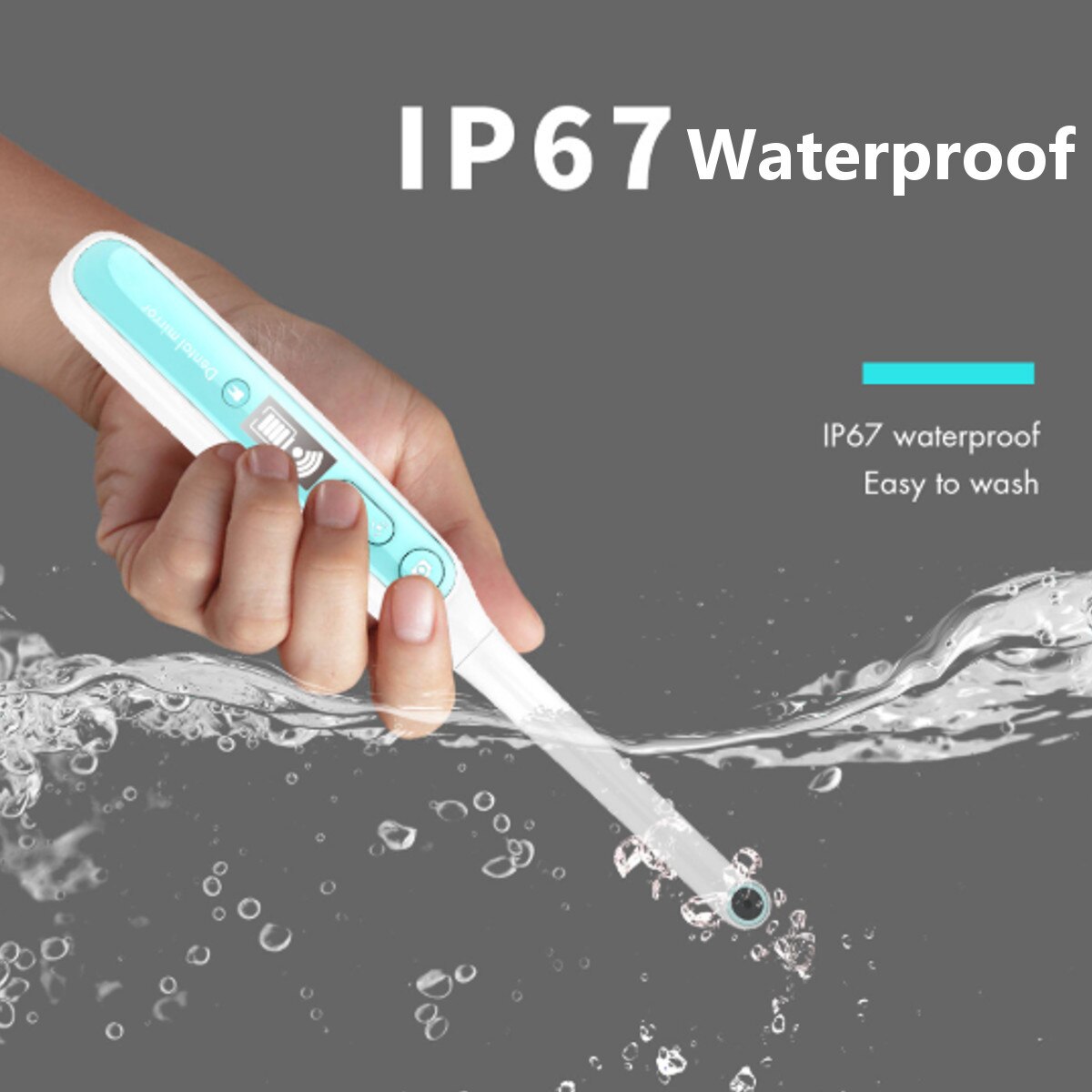 Wifi Draadloze Tandheelkundige Camera Hd Intraoral Endoscoop Met 8 Led Verlichting Inspectie Voor Tandarts Oral Real-Time Video Tandheelkundige gereedschap