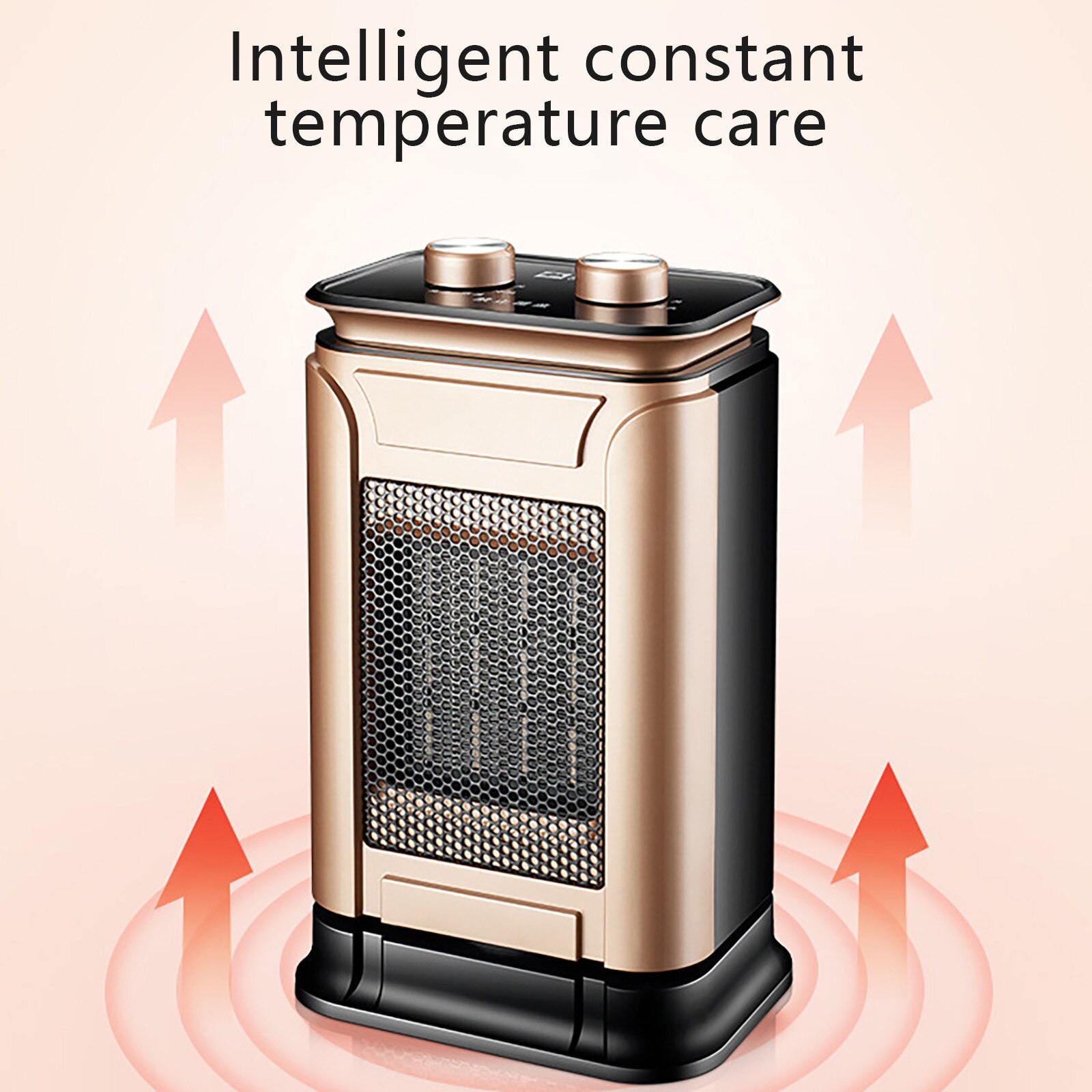 Personal Mini Space Heater Fan Portable Electric Home Office Indoor Use Heating Stove Radiator Warmer Machine Winter Calentador