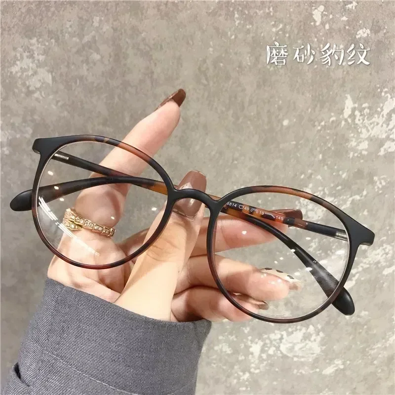 Gafas Retro con montura ovalada pequeña para miopía, anteojos con montura de gafas con grado redondo para mujer, gafas para miopía 0-1,0 1,5 2,0 a-2,5: Blanco / + 75