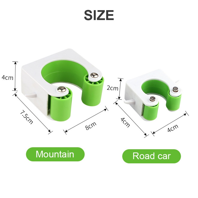 Bicycle Parking Rack Portable Mountain Bike Wall Buckle Mount Hook Indoor Screw Vertical Bike Storage Cycling Road Display Stand