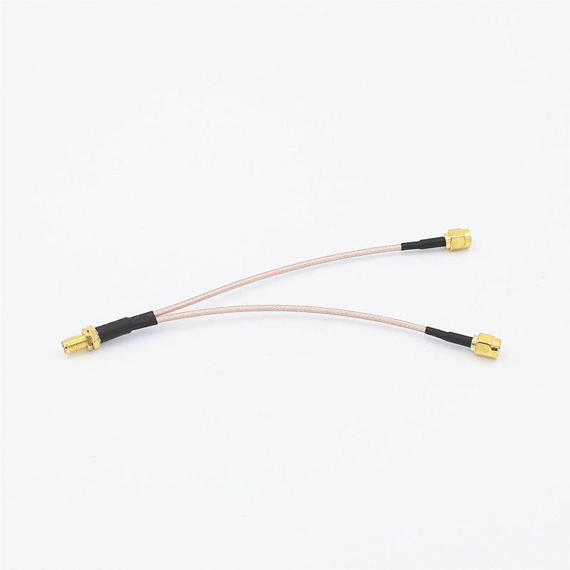 SMA Female to SMA Male Connector Splitter Combiner RF Coaxial Pigtail Cable use for 3G 4G modem HUAWEI ZTE antenna