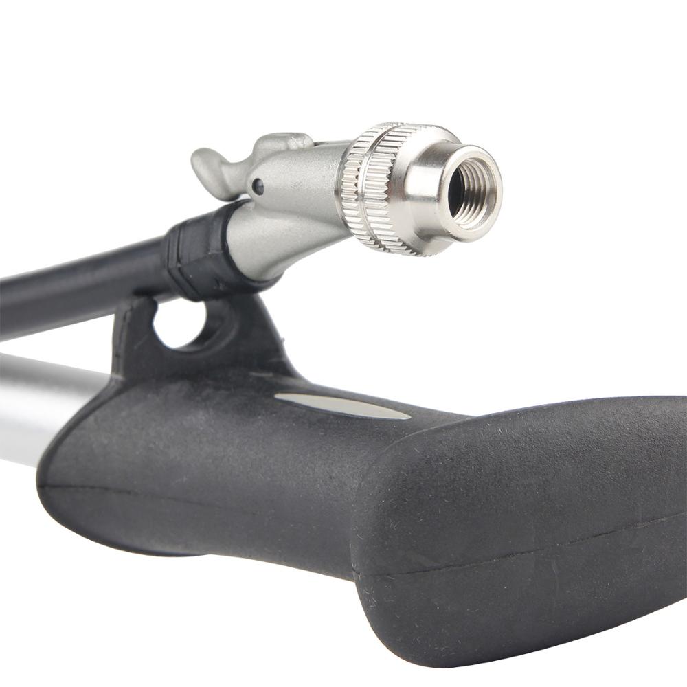 Cykel højtrykspumpe 300 psi cykel luftstødpumpe til gaffel & baghjulsophæng mtb landevejscykel instrument luftpumpe mini av/fv