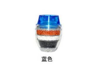 Multi-couche robinet filtre embout tête de robinet cuisine ménage filtre à eau purification de l'eau économie d'eau potable LB931120: blue