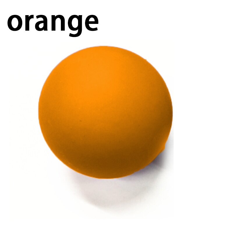 Massage Lacrosse Ballen Voor Myofasciale Release, Triggerpoint Therapie, Spier Knopen, En Yoga Therapie. Set Van 2 Firm Ballen: Orange