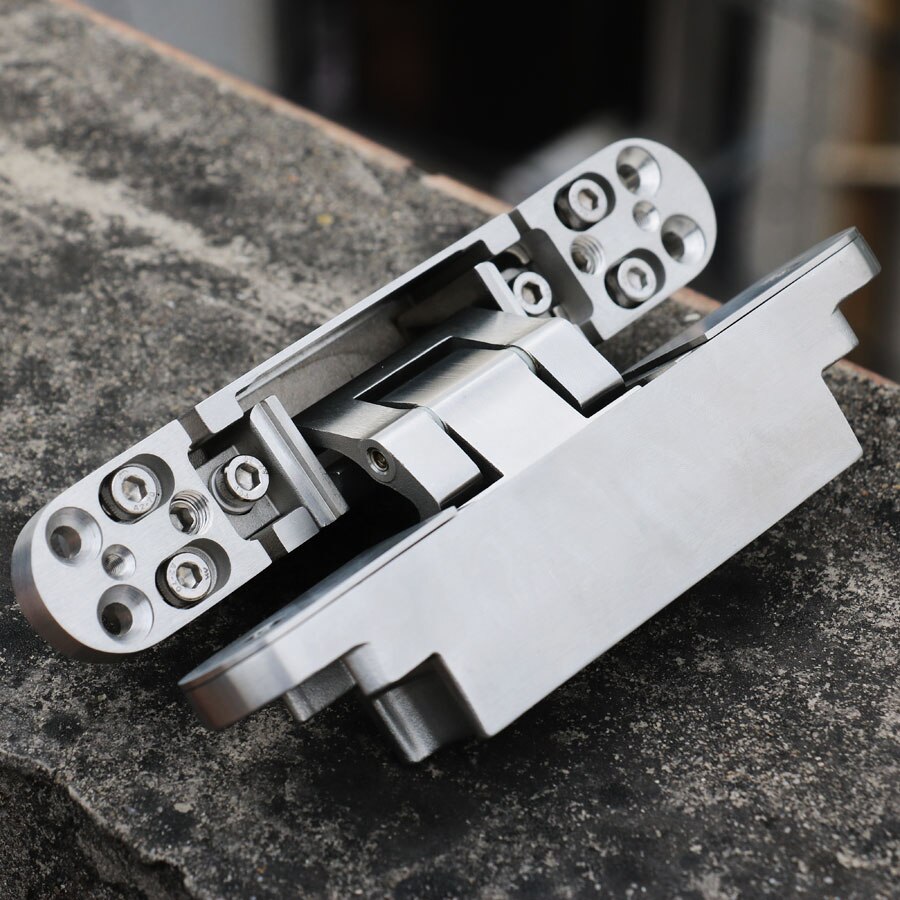 INOX 304 fire grade conceal 3d door hinge adjustment stainless steel door hinges 180