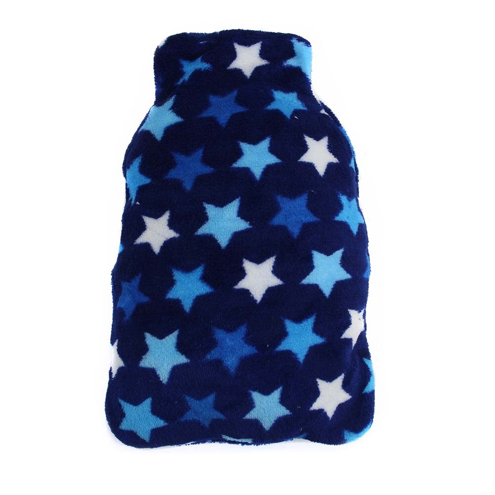 Waterfles tas hoes koraal fleece doek 1000ml houd warm zacht thuis ontspannend ghs 99: Blauwe multister