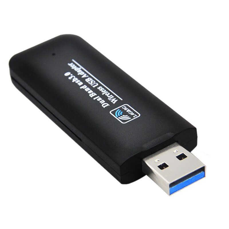 Draadloze Wifi Adapter 1200Mbps Usb Dual-Band 802.11Ac RTL8812BU Wifi Antenne Voor Windows Xp/7/8/10 mac Usb Wifi Emitter: Default Title